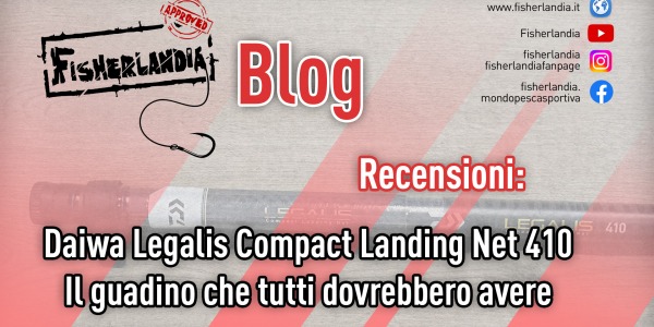 DAIWA LEGALIS COMPACT LANDING NET 410 - IL GUADINO CHE TUTTI DOVREBBERO AVERE